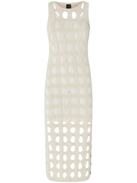 PINKO cut-out long dress - White - zdjęcie produktu nr 1