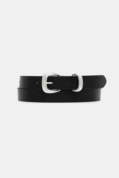 Calvin Klein pasek skórzany damski kolor czarny LV04K7012G - zdjęcie produktu nr 1
