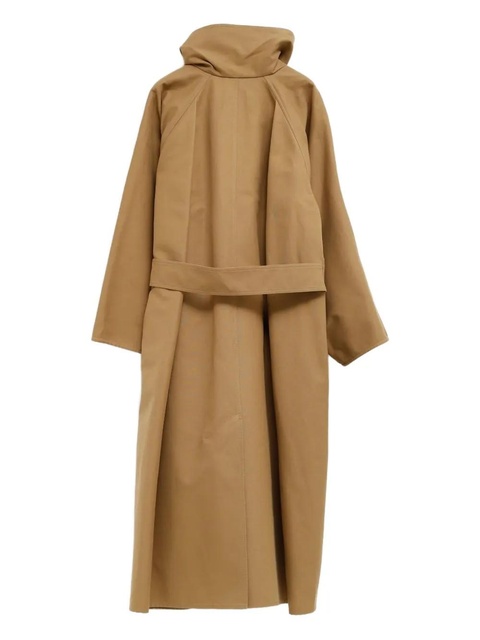 The Row belted hooded coat - Brown - zdjęcie produktu nr 1