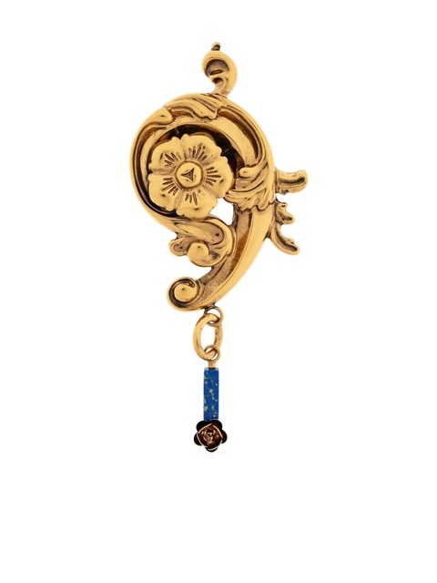 ETRO floral-scroll brass brooch - Gold - zdjęcie produktu nr 1