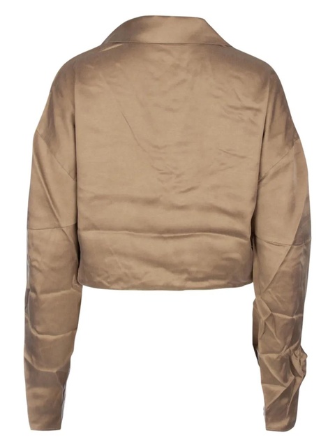 Yuzefi spread-collar blouse - Neutrals - zdjęcie produktu nr 2