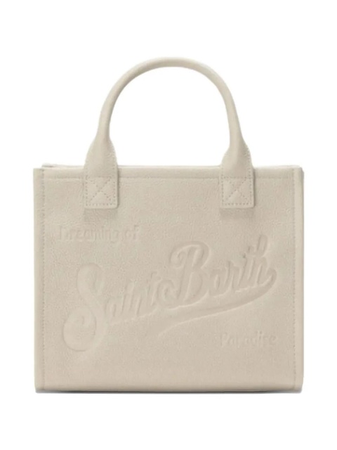 MC2 Saint Barth midi Vanity embossed-logo tote bag - Neutrals - zdjęcie produktu nr 1