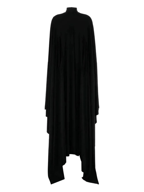 Balenciaga asymmetric maxi dress - Black - zdjęcie produktu nr 1
