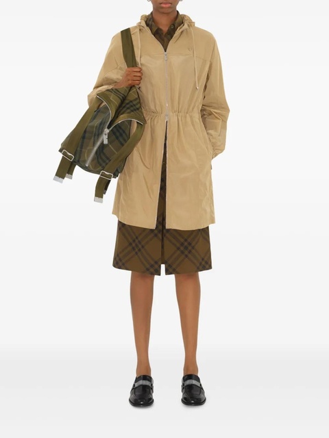 Burberry hooded coat - Neutrals - zdjęcie produktu nr 2