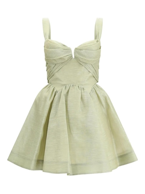 ZIMMERMANN Rebellion drape mini dress - Neutrals - zdjęcie produktu nr 1