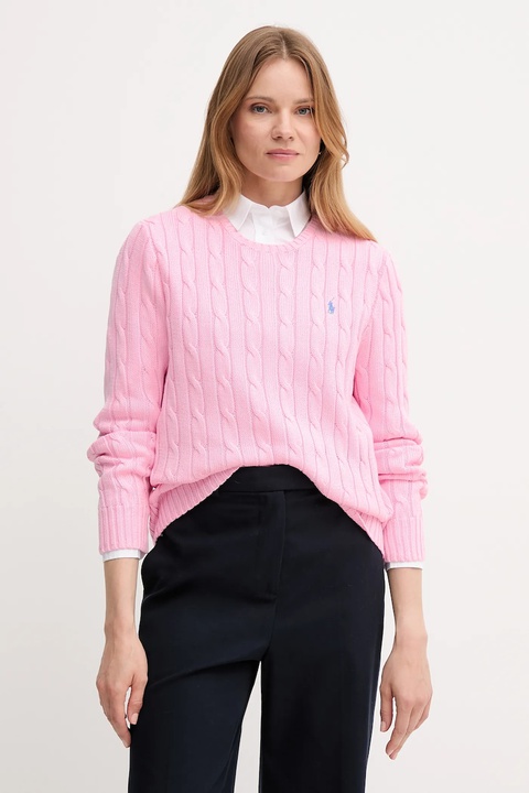 Polo Ralph Lauren sweter damski kolor różowy 211971869 - zdjęcie produktu nr 1