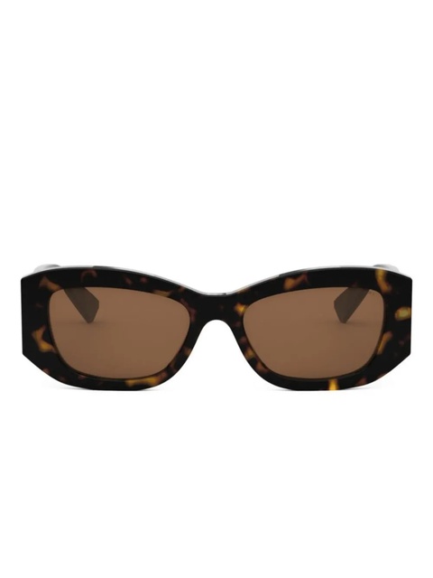 Bvlgari logo-engraved sunglasses - Brown - zdjęcie produktu nr 2