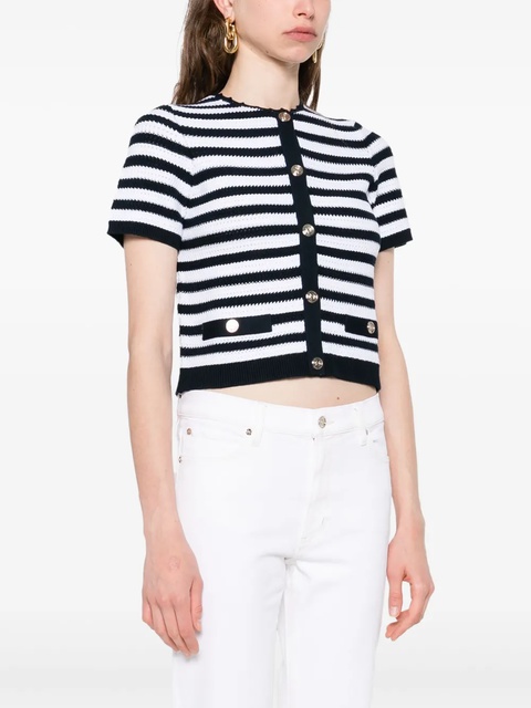 Maje cropped crochet cardigan - White - zdjęcie produktu nr 2