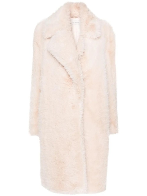 Sportmax faux-fur midi coat - Pink - zdjęcie produktu nr 1