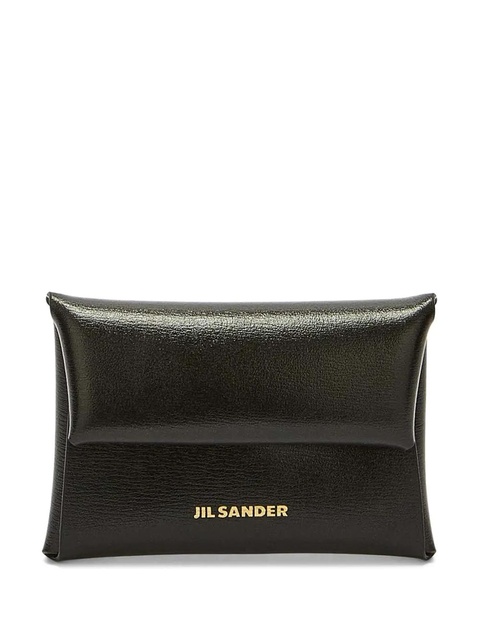 Jil Sander Mini Coin Purse leather wallet - Black - zdjęcie produktu nr 1