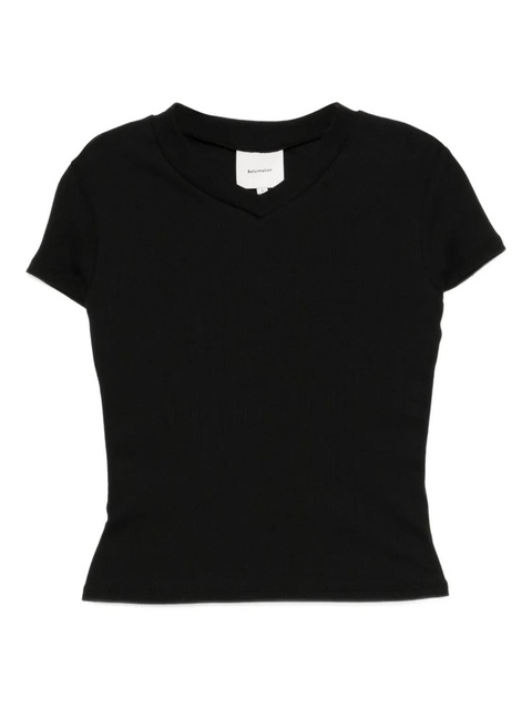 Reformation Lindie T-shirt - Black - zdjęcie produktu nr 1