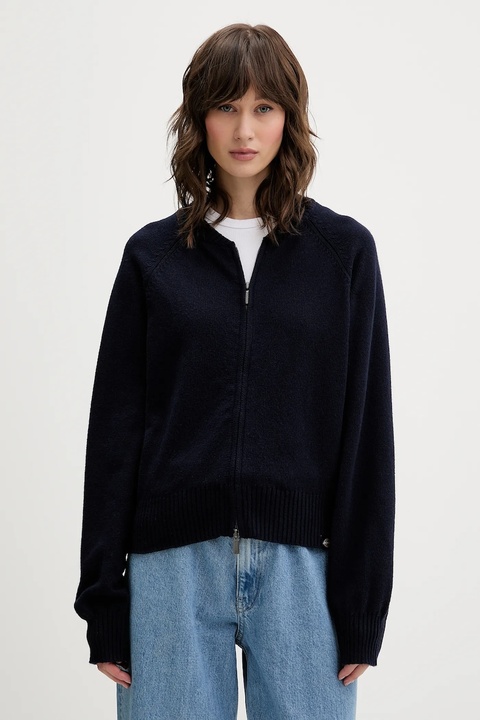 Dickies kardigan damski kolor granatowy lekki DK0A87OZ - zdjęcie produktu nr 1