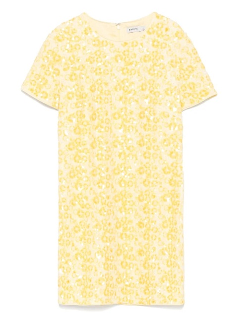 Simkhai clove-embellished mini dress - Yellow - zdjęcie produktu nr 1