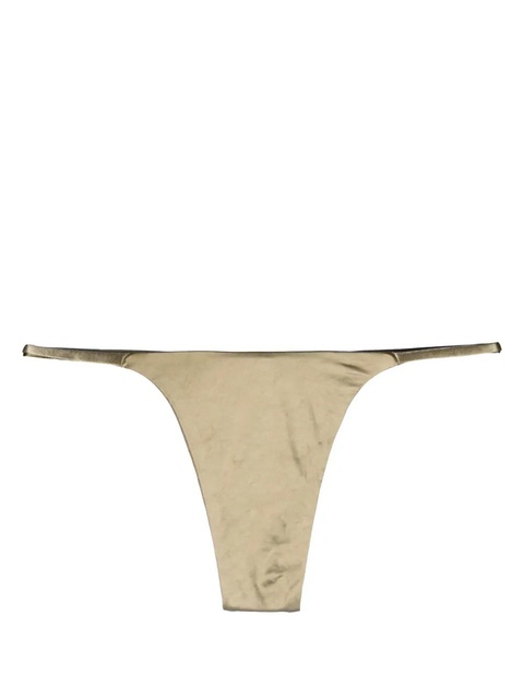 Isa Boulder Forward satin bikini bottom - Gold - zdjęcie produktu nr 2
