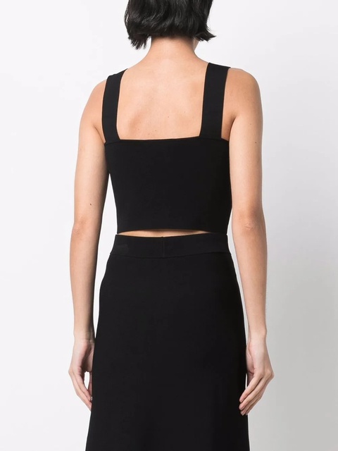 Maje knitted crop top - Black - zdjęcie produktu nr 2