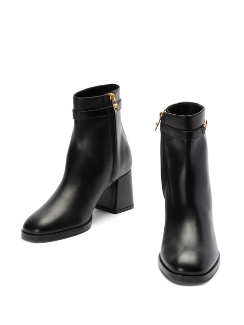 Versace leather ankle boots - Black - zdjęcie produktu nr 2