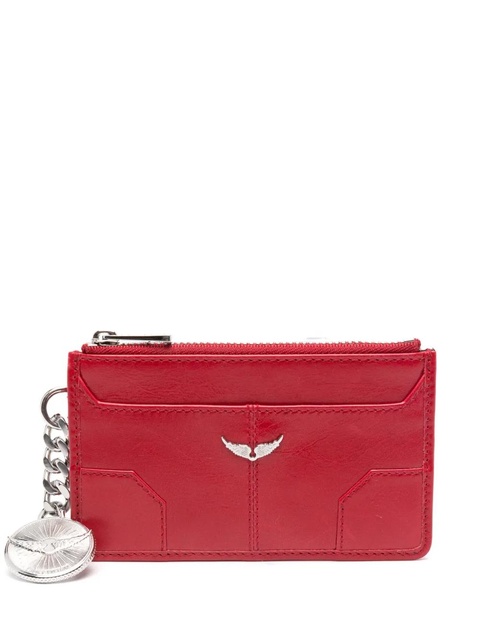 Zadig&Voltaire Sunny leather card holder - Red - zdjęcie produktu nr 2