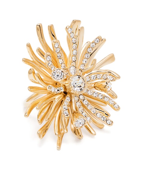Lanvin flower-detailed ring - Gold - zdjęcie produktu nr 2