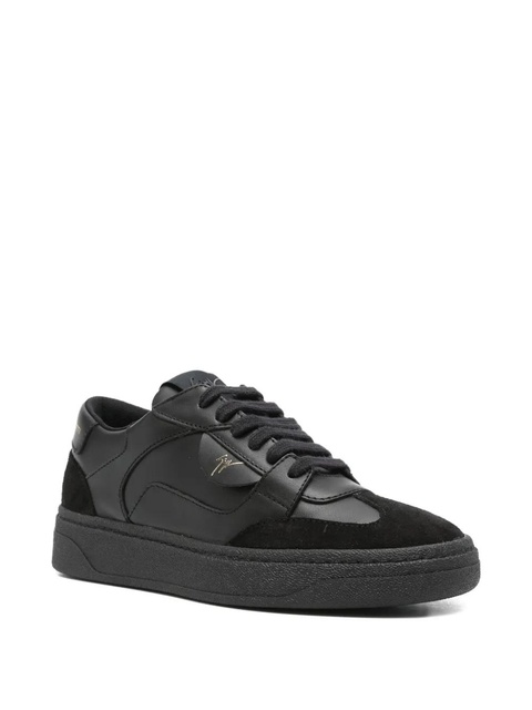 Giuseppe Zanotti leather sneakers - Black - zdjęcie produktu nr 2