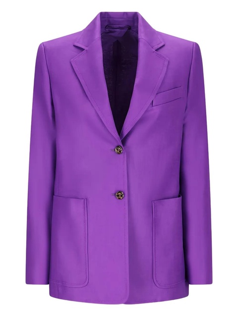 Max Mara single-breasted blazer - Purple - zdjęcie produktu nr 1