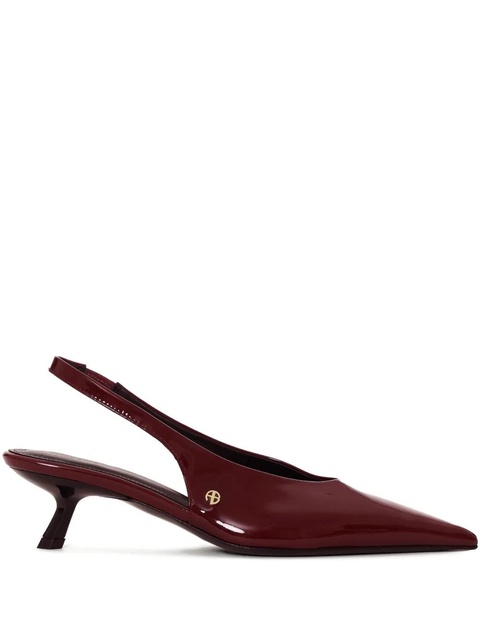 ANINE BING 50mm Hilda pumps - Red - zdjęcie produktu nr 1