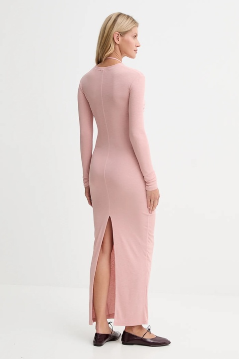 Nanushka sukienka kolor różowy maxi dopasowana NW25PFDR07931 - zdjęcie produktu nr 2