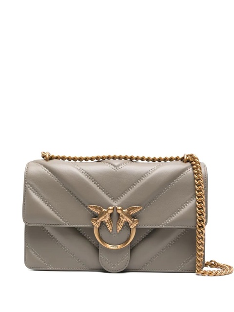PINKO Love One quilted cross body bag - Grey - zdjęcie produktu nr 1
