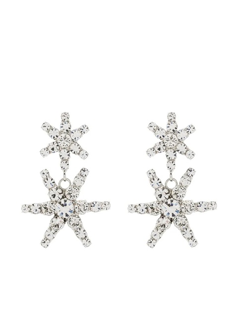 Jennifer Behr Pluto star drop earrings - Silver - zdjęcie produktu nr 1