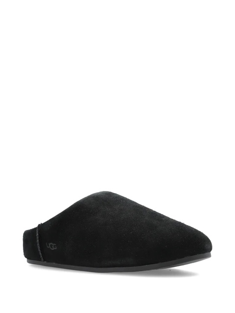 UGG suede sheepskin slippers - Black - zdjęcie produktu nr 1