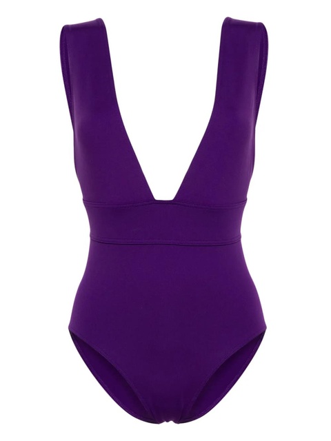 ERES Pigment V-neck swimsuit - Purple - zdjęcie produktu nr 1