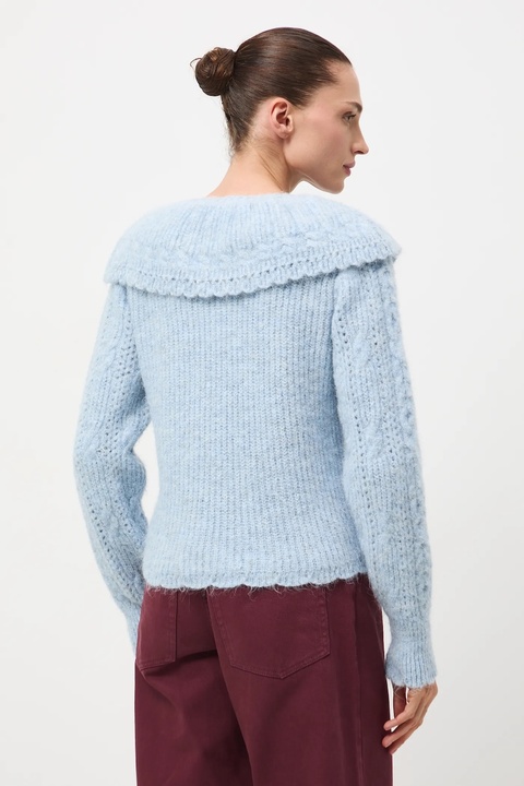 Medicine sweter damski kolor niebieski - zdjęcie produktu nr 2