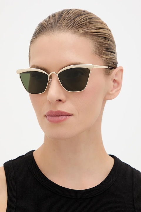 Michael Kors okulary przeciwsłoneczne damskie kolor złoty 0MK1174 - zdjęcie produktu nr 1