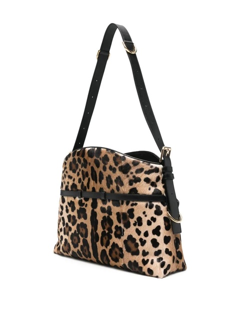 Givenchy medium Voyou leopard-print shoulder bag - Black - zdjęcie produktu nr 2