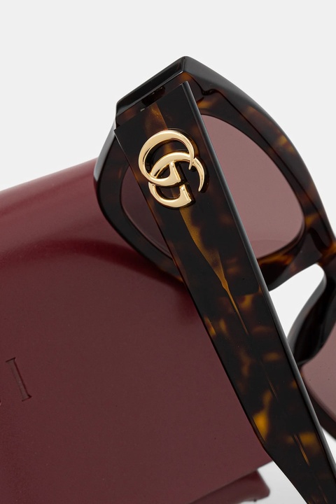 Gucci okulary przeciwsłoneczne damskie kolor brązowy GG1954SA - zdjęcie produktu nr 1
