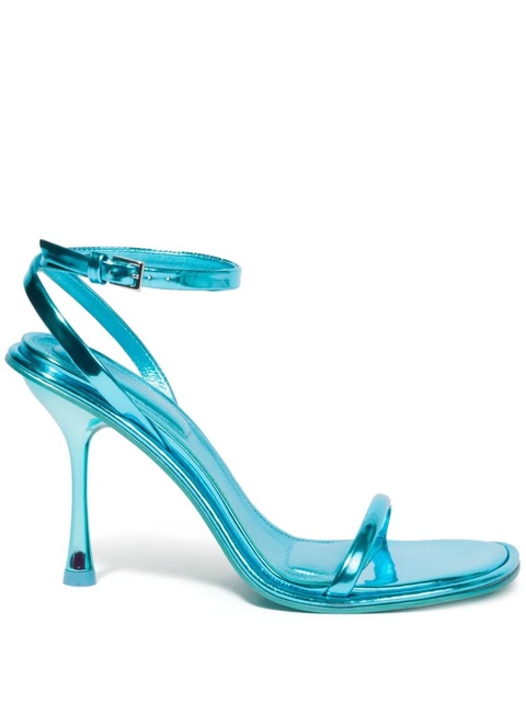 Simkhai Carmela metallic sandals - Blue - zdjęcie produktu nr 1
