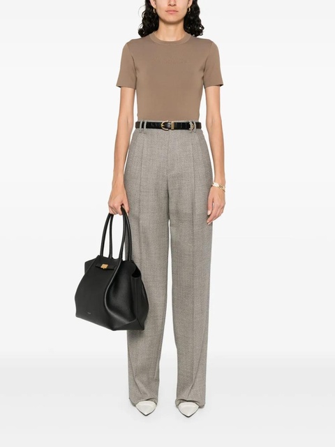 Max Mara crew-neck t-shirt - Neutrals - zdjęcie produktu nr 2
