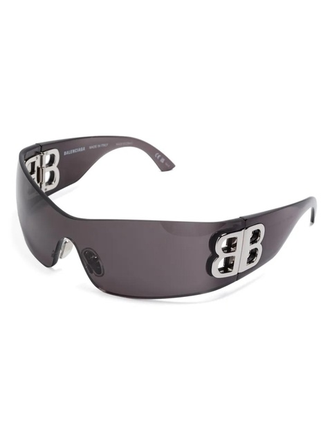 Balenciaga Eyewear BB-rivet sunglasses - Black - zdjęcie produktu nr 2