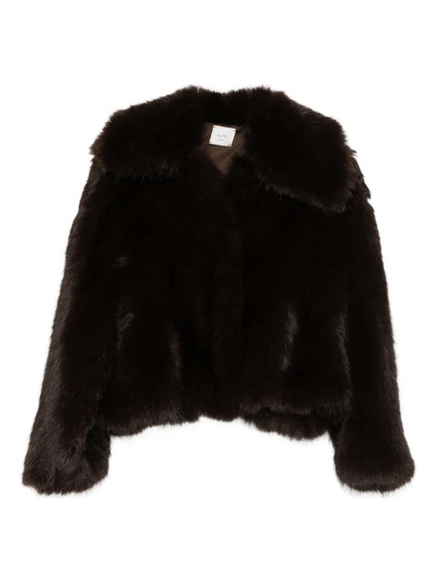 Alysi wide-lapel coat - Brown - zdjęcie produktu nr 2