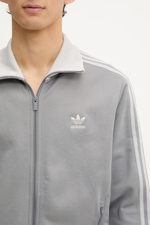 adidas Originals bluza Classic Track Top kolor szary z aplikacją JP1226 - zdjęcie produktu nr 2