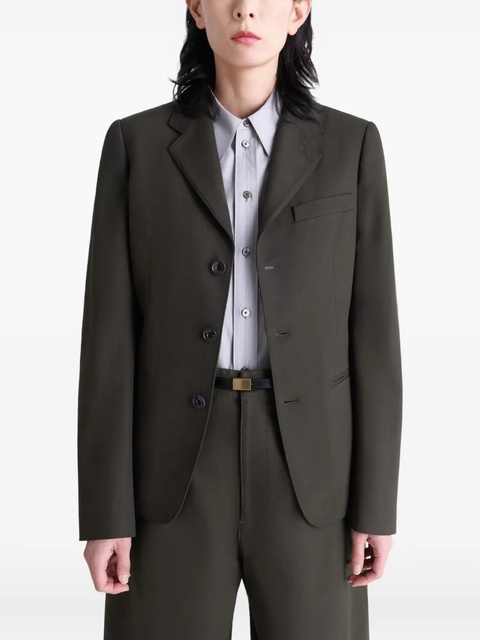 LEMAIRE single-breasted tailored blazer - Black - zdjęcie produktu nr 1