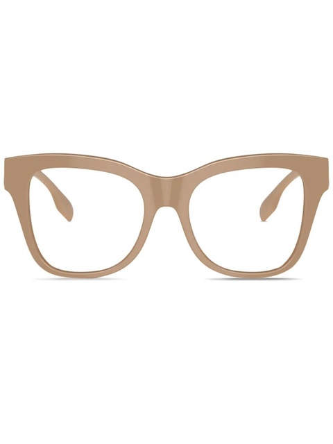 Burberry Eyewear TB-motif square-frame glasses - Neutrals - zdjęcie produktu nr 1