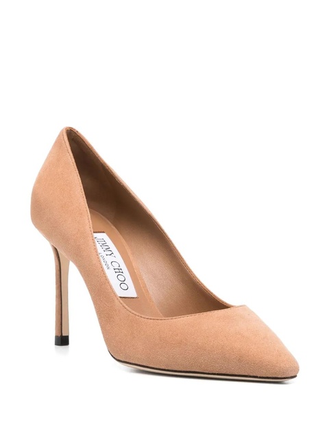 Jimmy Choo 85mm Romy pumps - Brown - zdjęcie produktu nr 2