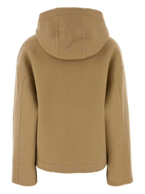 Jil Sander hooded jacket - Neutrals - zdjęcie produktu nr 2