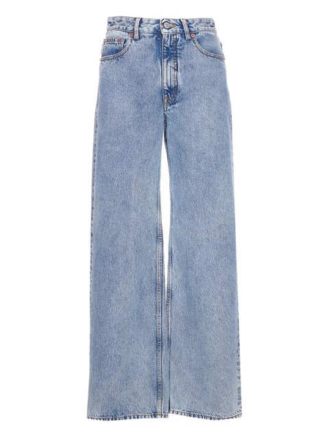 MM6 Maison Margiela wide-leg jeans - Blue - zdjęcie produktu nr 1