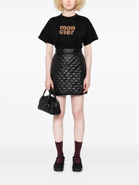 Moncler quilted mini skirt - Black - zdjęcie produktu nr 2