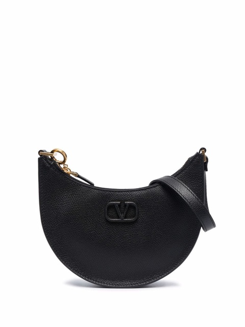 Valentino Garavani mini VLogo Signature Hobo bag - Black - zdjęcie produktu nr 2