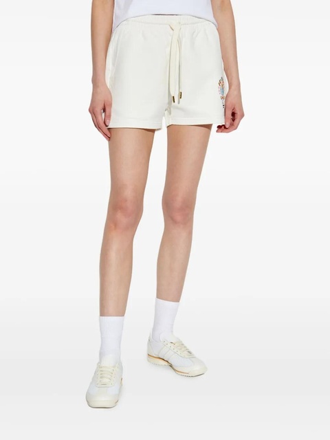 Casablanca Casa Way embroidered track shorts - White - zdjęcie produktu nr 1