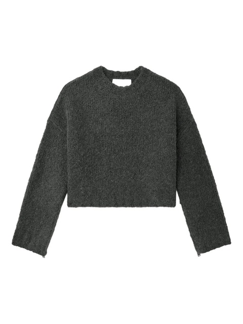 3.1 Phillip Lim zip-detail sweater - Grey - zdjęcie produktu nr 1