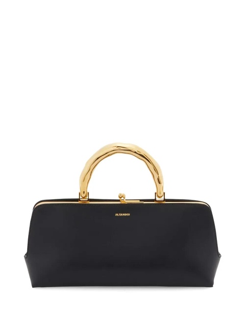 Jil Sander Goji small leather clutch bag - Black - zdjęcie produktu nr 1