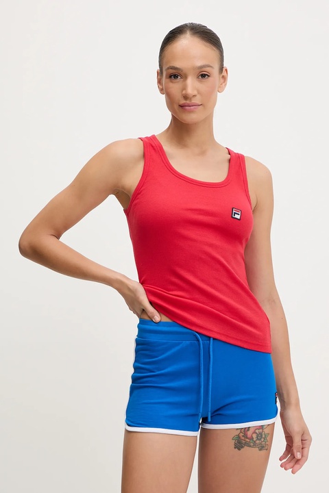 Fila piżama damska kolor czerwony FPS4163 - zdjęcie produktu nr 1